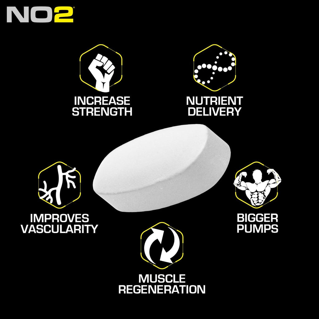 MRI Performance NO2 Nitric Oxide Booster, Original Formula with 3,000mg L-Arginine & AAKG, Nitric Oxide Production, Healthy Blood Pressure & Heart Health (90 Caplets) MRI Au supplements