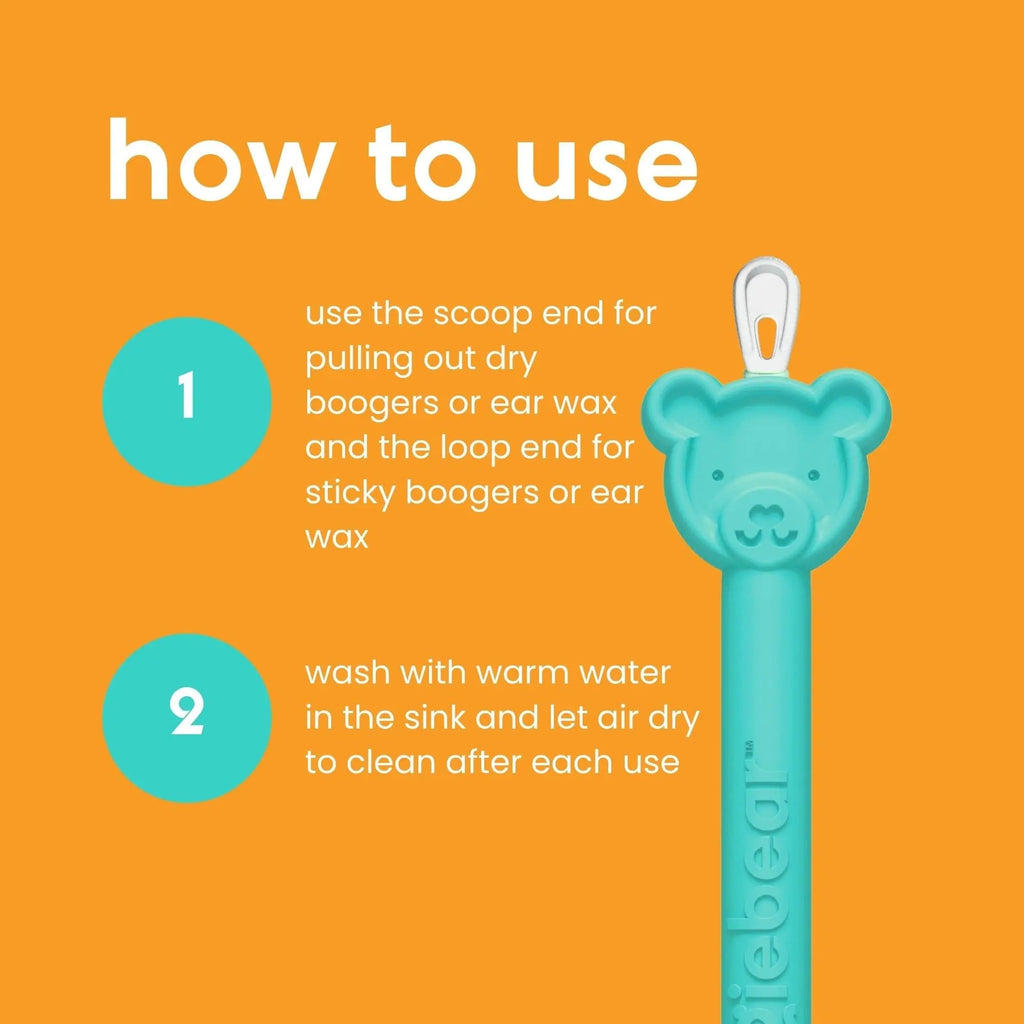 oogiebear - Nose and Ear Gadget. Safe, Easy Nasal Booger and Ear Cleaner oogiebear Au supplements