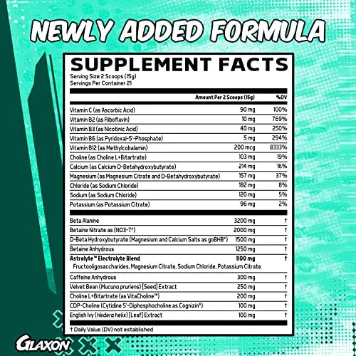 Specimen Full Spectrum High Stimulant Pre-Workout Powder | Supercharged Energy Glaxon Au supplements