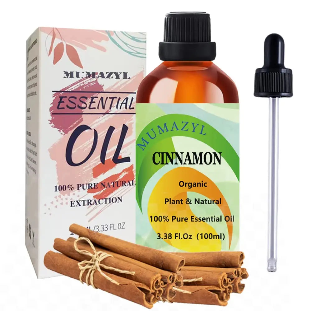 Cinnamon Essential Oil for Diffuser for Home Office Bedroom Bathroom Study Living Yoga Room,100ml 1 Pack MUMAZYL Au supplements