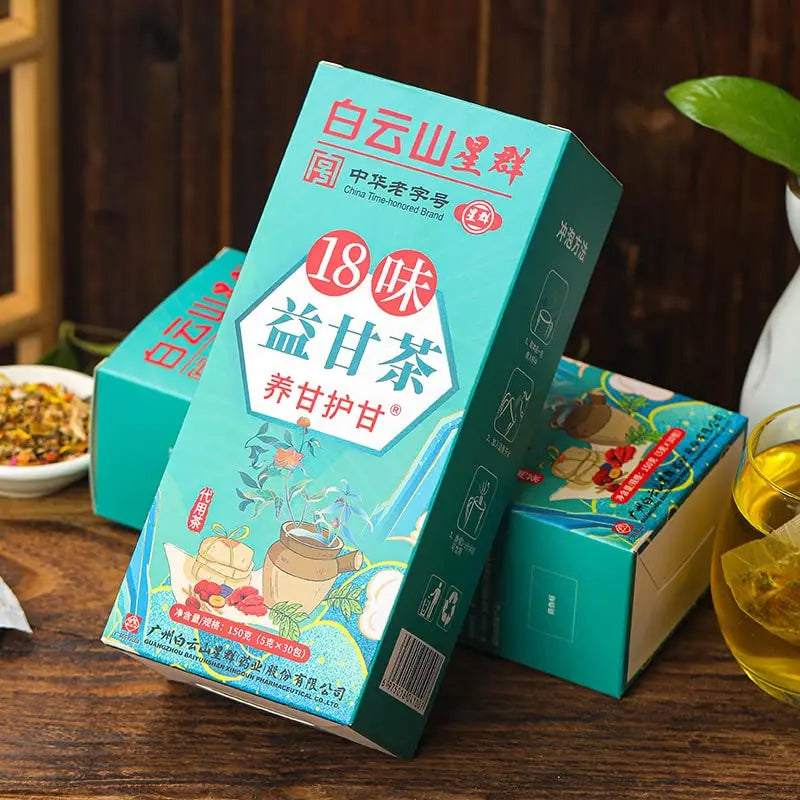 18 Flavors Liver Care Tea,Tea Extracted From 18 Kinds of Herbs Nourish The Liver and Protect HuaQing Au supplements