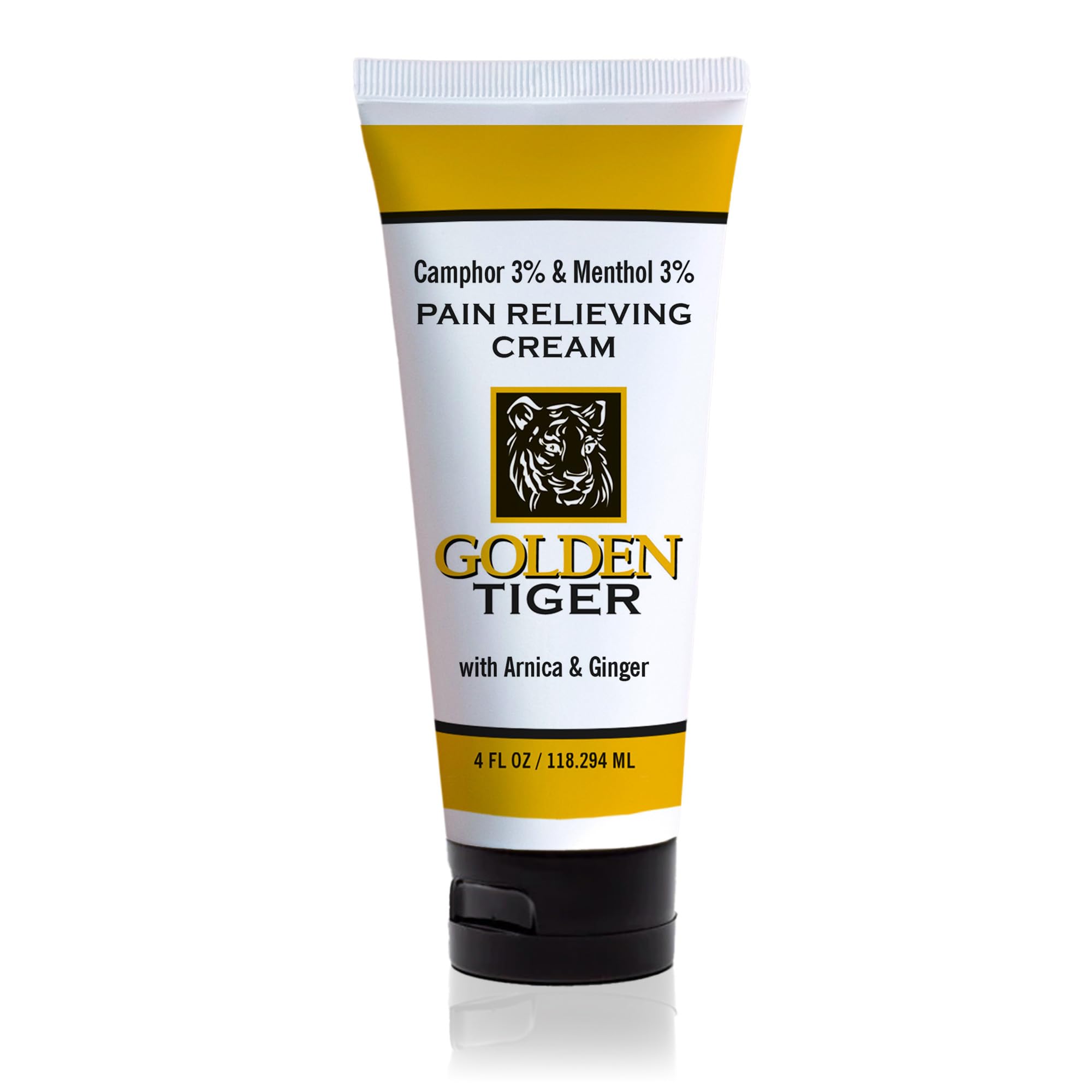 Golden Tiger Pain Relief Cream - 4 oz Tube Golden Tiger Au supplements