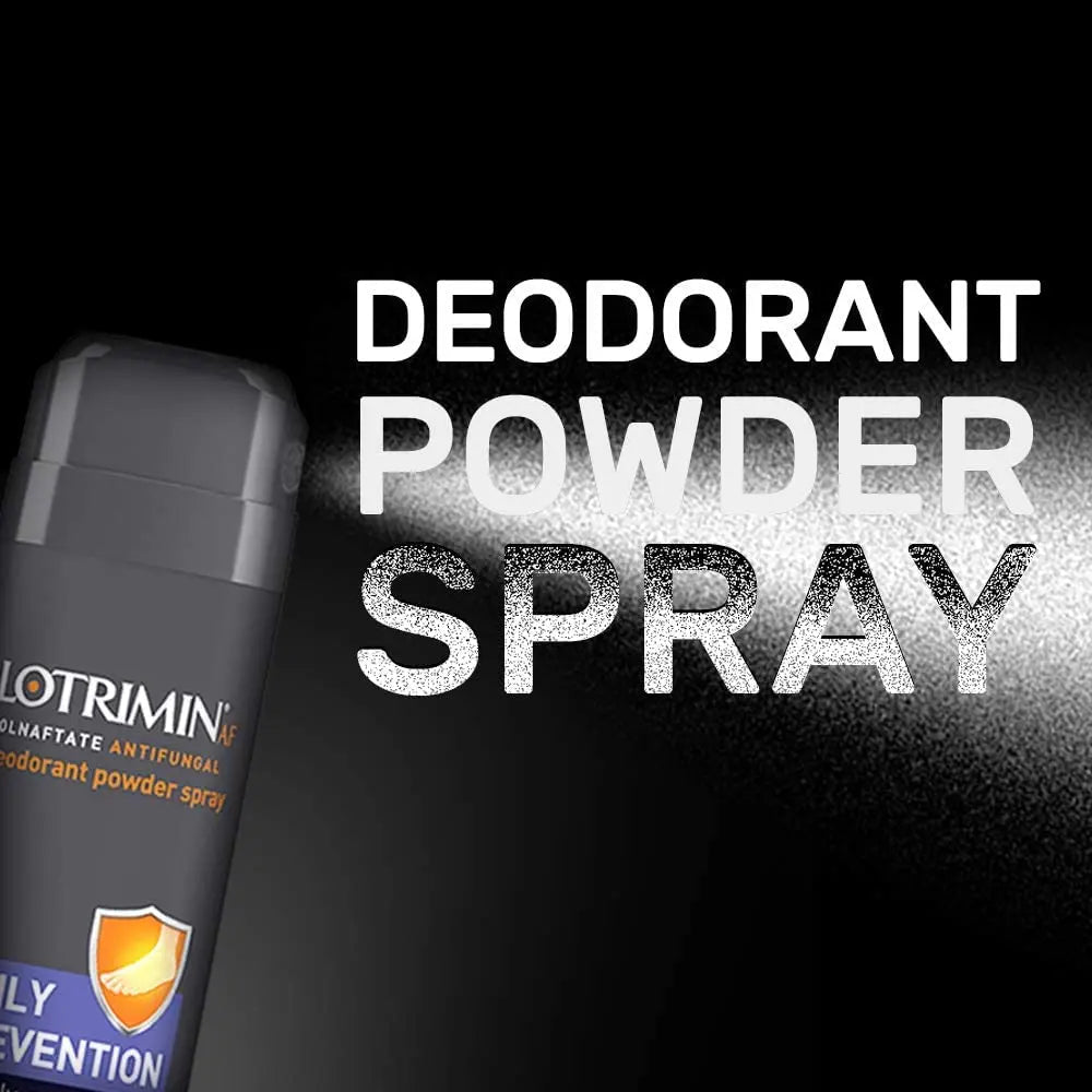 Lotrimin AF Athlete's Foot Daily Prevention Deodorant Powder Spray Lotrimin Au supplements