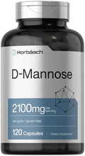 Horbäach D-Mannose Supplement 2100mg | 120 Capsules | Pills for Women and Men | Non-GMO & Gluten Free Horbäach Au supplements
