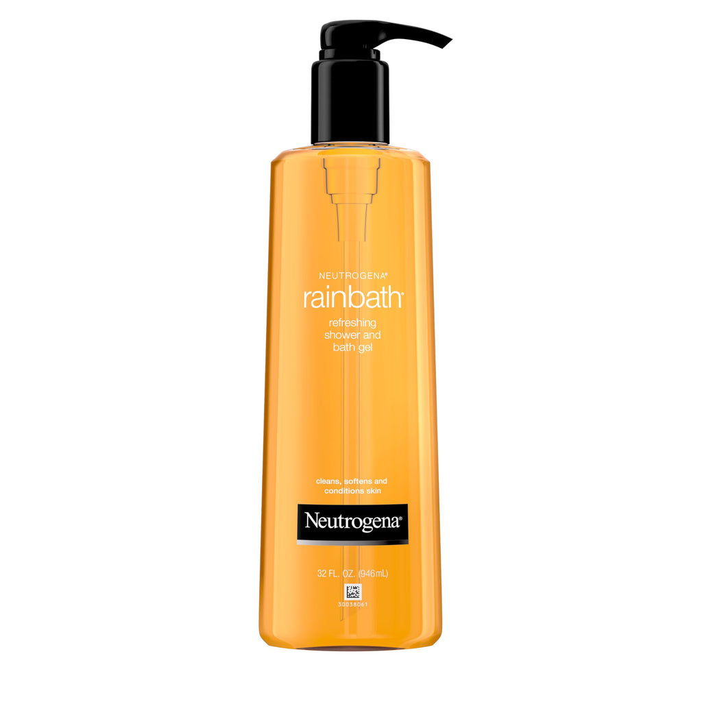 Neutrogena Rainbath Cleansing Shower & Bath Gel, Daily Moisturizing Body Wash Cleanser