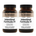Dr. Schulze's Intestinal Formula #1 - Bowel Movement Supplement for Colon Health Support - Bloating & Constipation Aid - Intestinal Cleanse - All-Natural - Plant-Based - Vegan - 90 Count (2 Pack) Dr. Schulze's Au supplements
