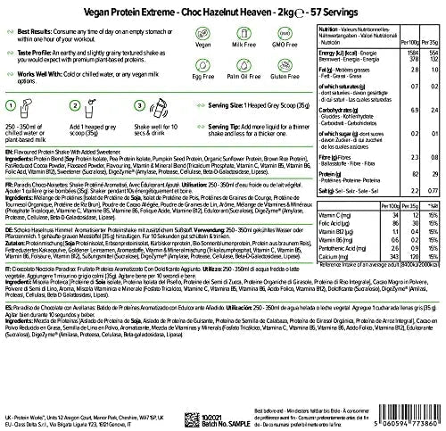 Protein Works - Vegan Protein Extreme | 29g Plant Based Protein | Added Vitamin Blend Protein Works Au supplements