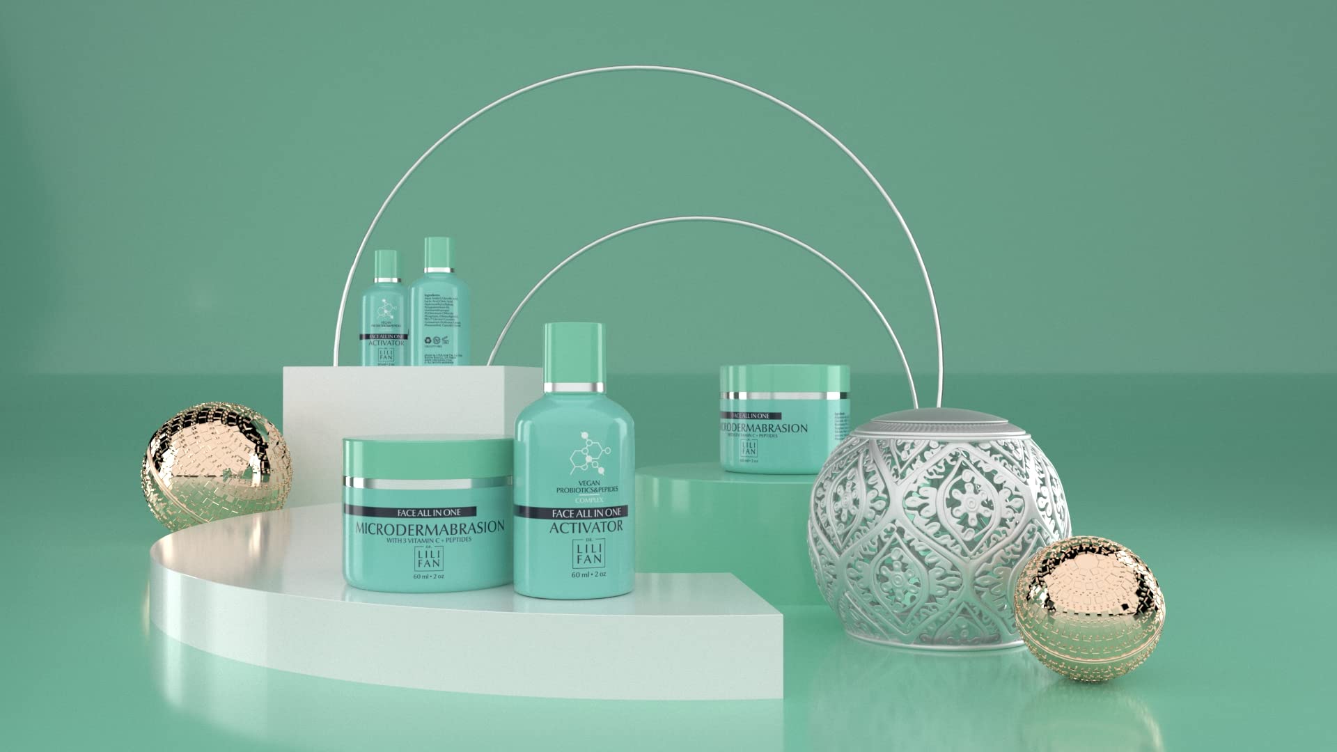 Dr Lili Fan Probiotic All-In-One Microdermabrasion Kit with Vitamin C and Peptides. Your At-Home Spa Treatment. Get Radiant, Healthy-Looking Skin. 2 fl oz Dr Lili Fan Au supplements