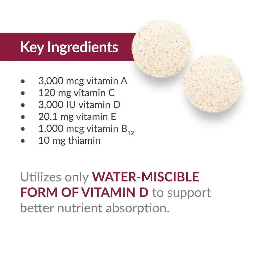 Bariatric Advantage Chewable Essential Multivitamin Without Iron - 200 DV of Key Nutrients - Trace Mineral Support Bariatric Advantage Au supplements