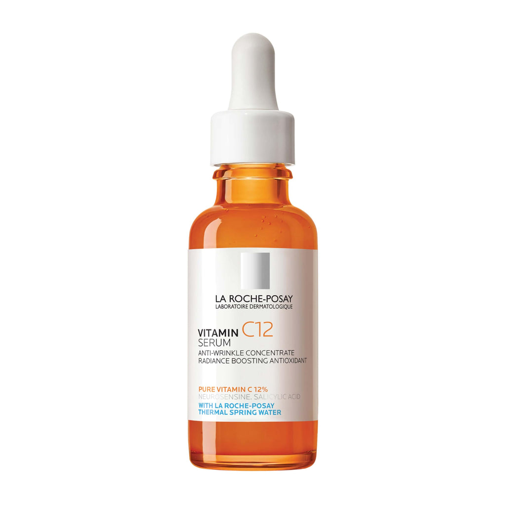La Roche-Posay Pure Vitamin C Serum For Face With Hyaluronic Acid & Salicylic Acid, Hydrating & Brightening Serum