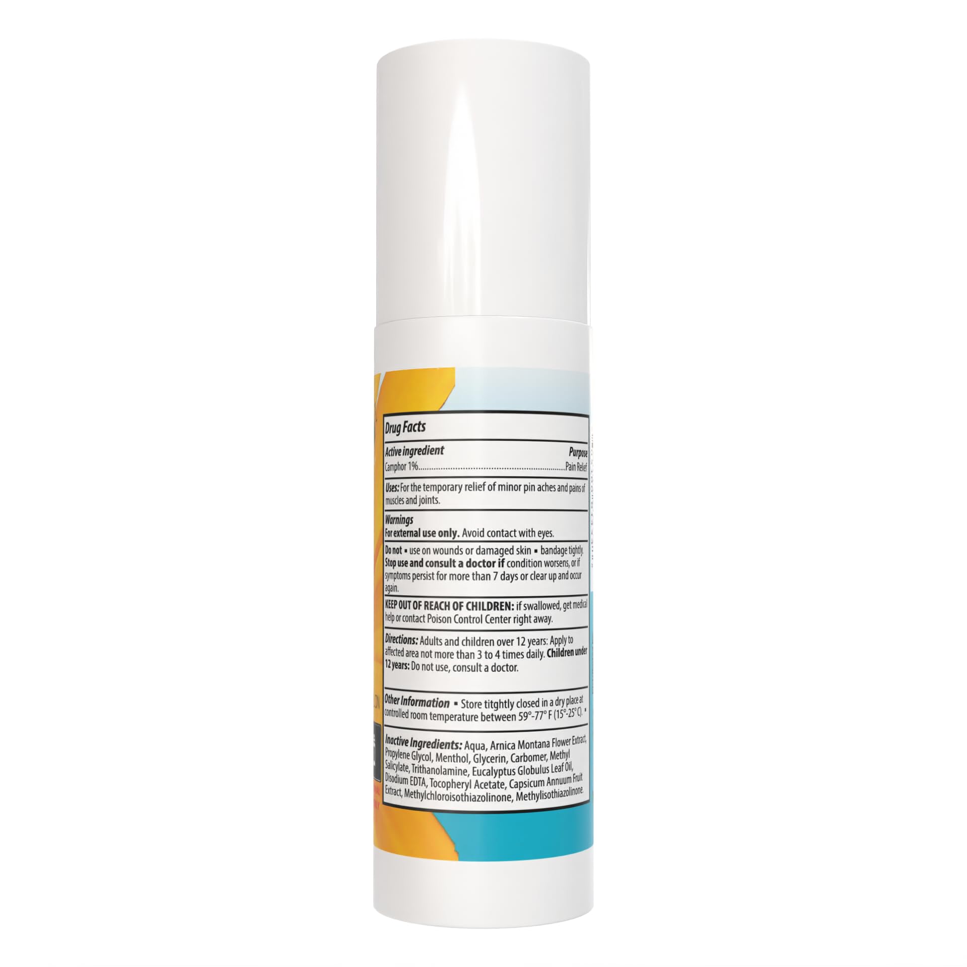 Sanar Naturals Arnica Roll On, 3 oz | Fast Acting Muscle Rub Relief & Joint Support | Soothing Topical Arnica Clear Gel for Post Workout and Daily Use | Non-Greasy, Travel Size Sanar Naturals Au supplements