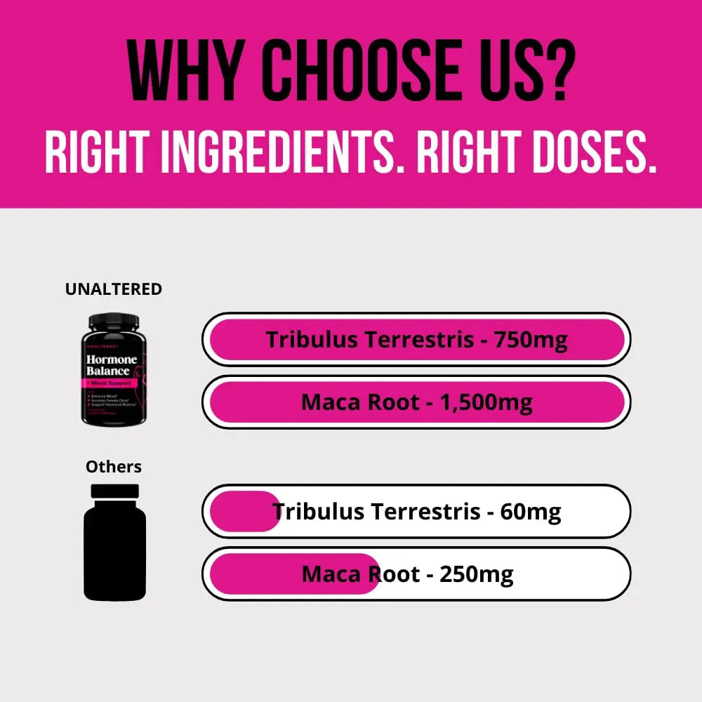 Hormone Balance & Mood Support for Women - Restore Female Drive & Reduce Mood UNALTERED Au supplements
