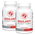 Silver Fern Brand Regularity Digestive Supplement - 2 Bottles = 60 Capsules = 60 Day Supply - Mucosave FG (Prickly Pear Polysaccharides