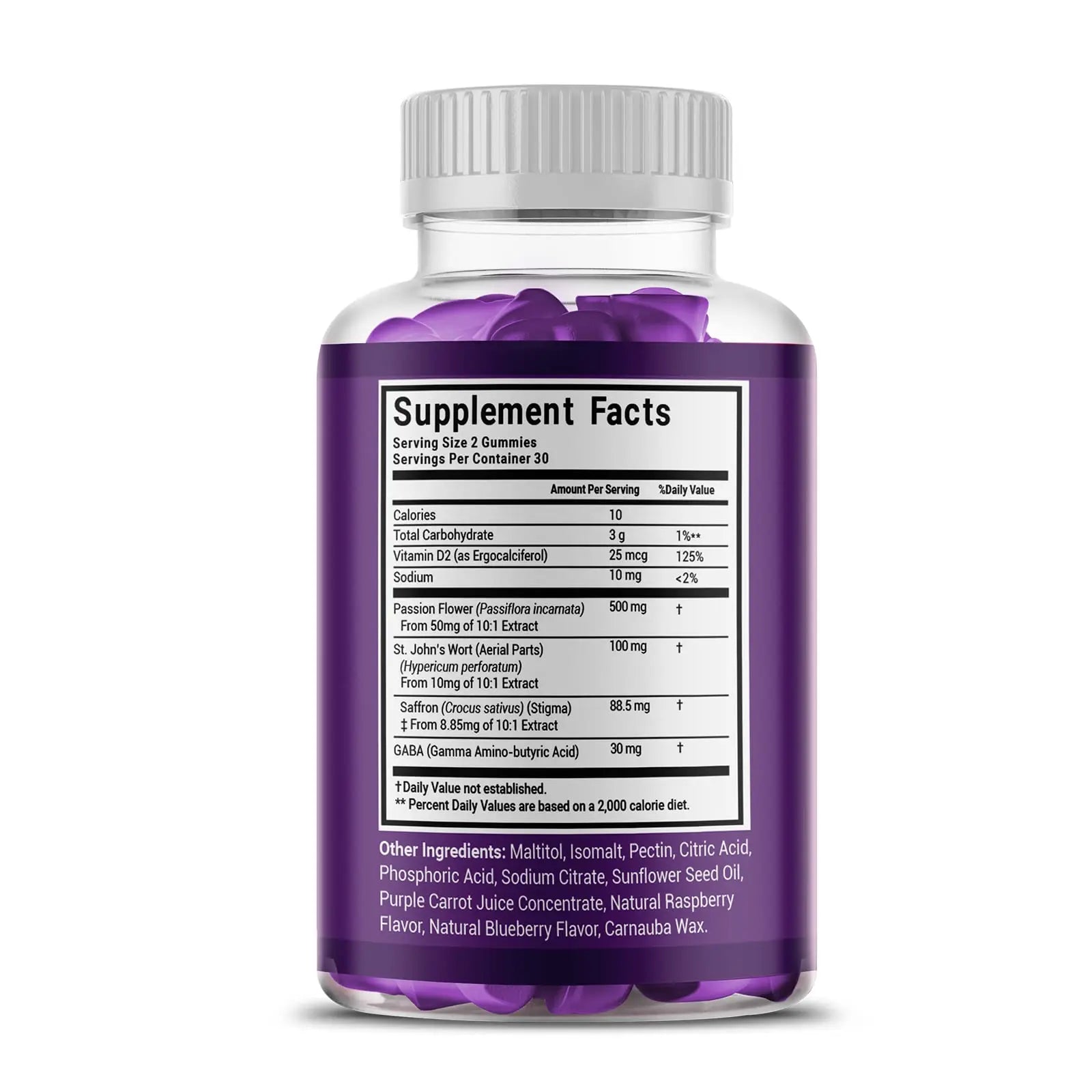 Premium Saffron Extract 88.5mg** Gummy - Appetite Control, Eye Support, Boost Energy Ceres Nature Au supplements