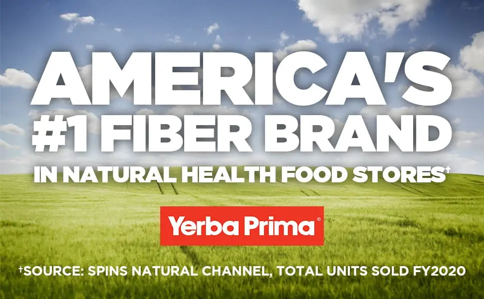 Yerba Prima Prebiotics Colon Care Fiber Caps, 180 Capsules - Five Forms of Fiber Plus FOS Yerba Prima Au supplements