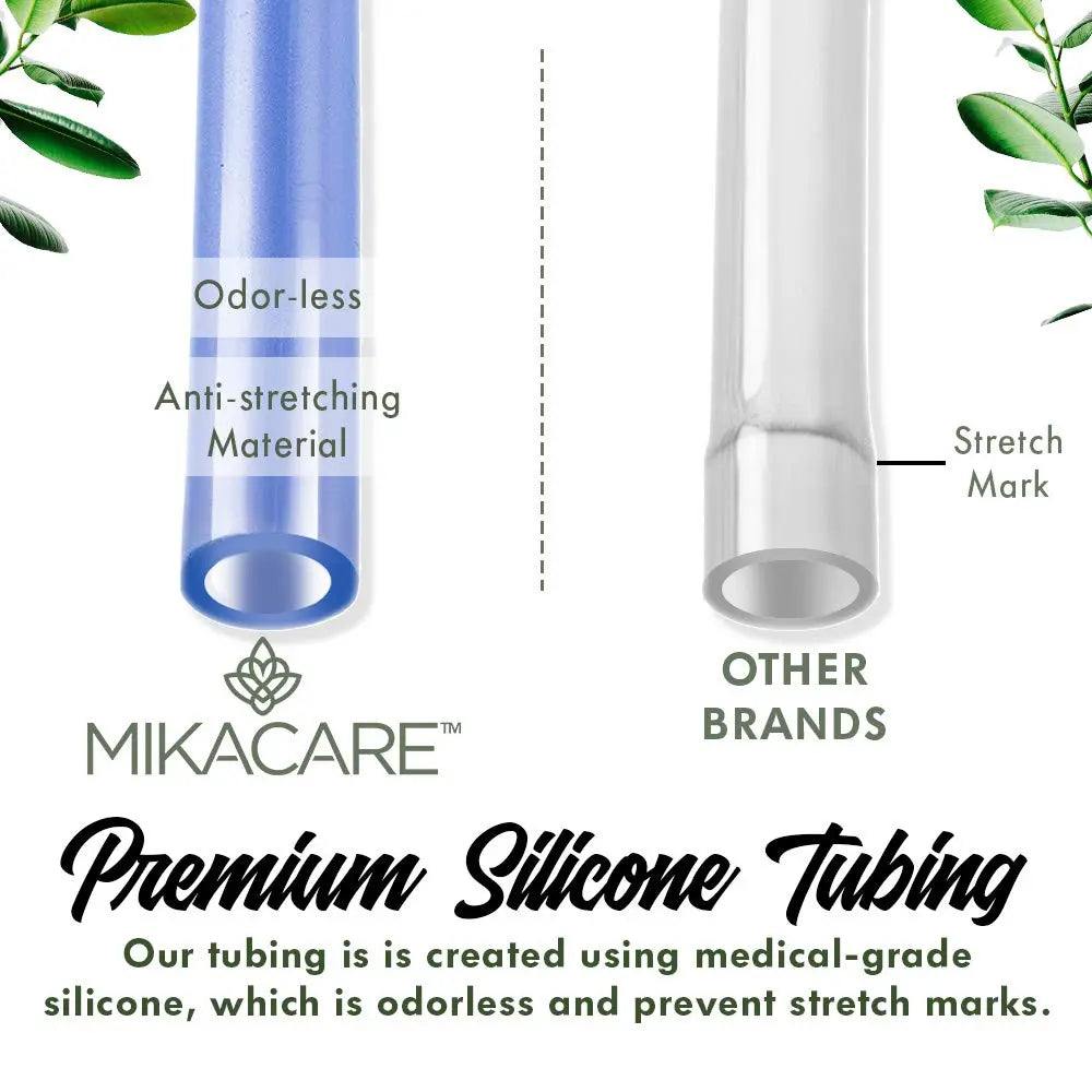 Mikacare Enema Bag Kit Clear Non-Toxic Silicone. for Coffee and Enema Kit for Colon Cleansing - Enema Detox Mikacare Au supplements