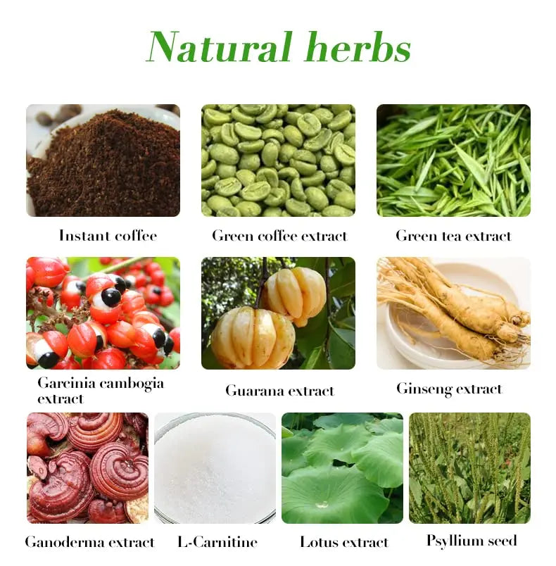 Natural Herbs Green Coffee with light Roast Vanilla flavor Heath Secret Au supplements