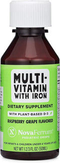 NovaFerrum Delish | Vegan Multivitamin with Iron for Infants, Toddlers & Kids | Immune Support | Organic Plant-Based D-3 | NovaFerrum Au supplements