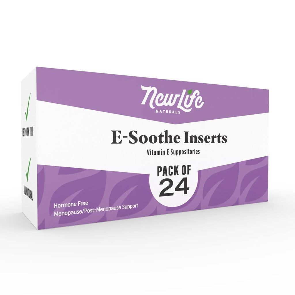 NewLife Naturals Vitamin E Suppositories 38IU - Vaginal Dryness Irritation Menopause Atrophy Relief NewLife Naturals Au supplements