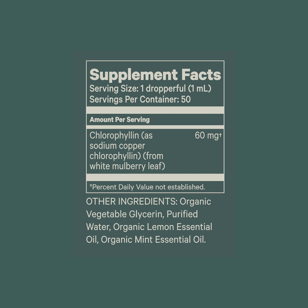 Juna Detox Chlorophyll Drops — Daily Wellness & Detox Support | Lemon Mint Spa Water Taste | Supports Cellular Health, Cleanse
