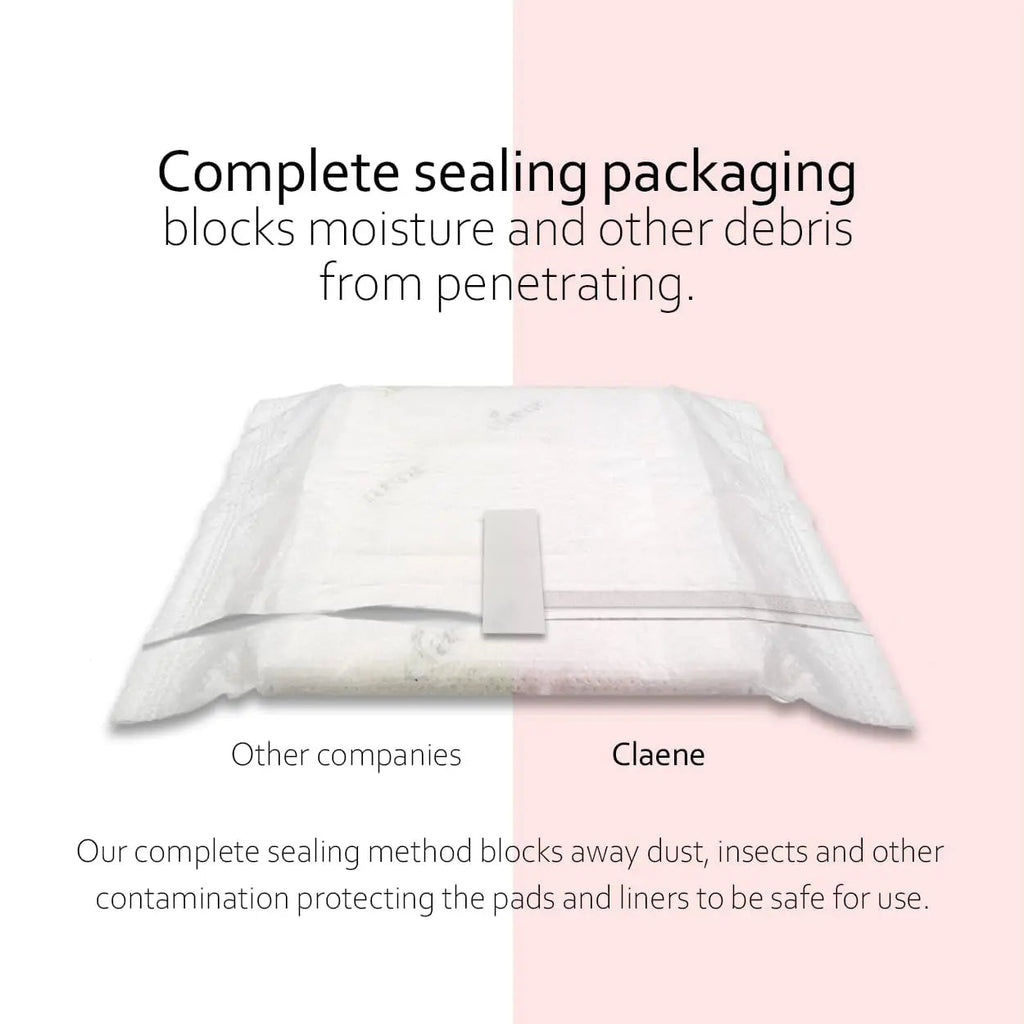Claene Organic Cotton Panty Liners, Unscented, Thin, Cruelty-Free, Daily, Breathable Organic Panty CLAENE Au supplements