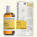Pranarom - USDA Certified Organic French Arnica Virgin Plant Oil - 2 fl oz Glass Bottle - Massage Oil for Body Pranarom Au supplements