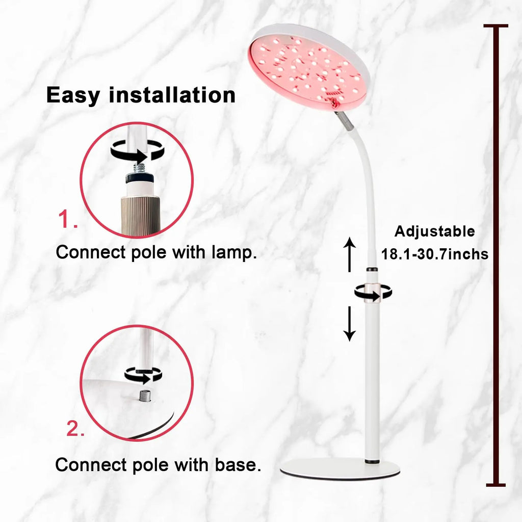 Akarishin Red Light Therapy Lamp for Face- Facial and Body Treatment with Adjustable Height Stand Akarishin Au supplements