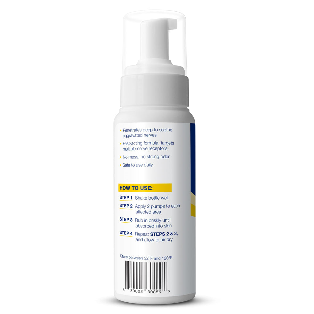 Theraworx Fast-Acting Nerve Relief Foam Aggravated Nerve Discomfort Relief - 7.1 oz - 1 Count Theraworx Au supplements