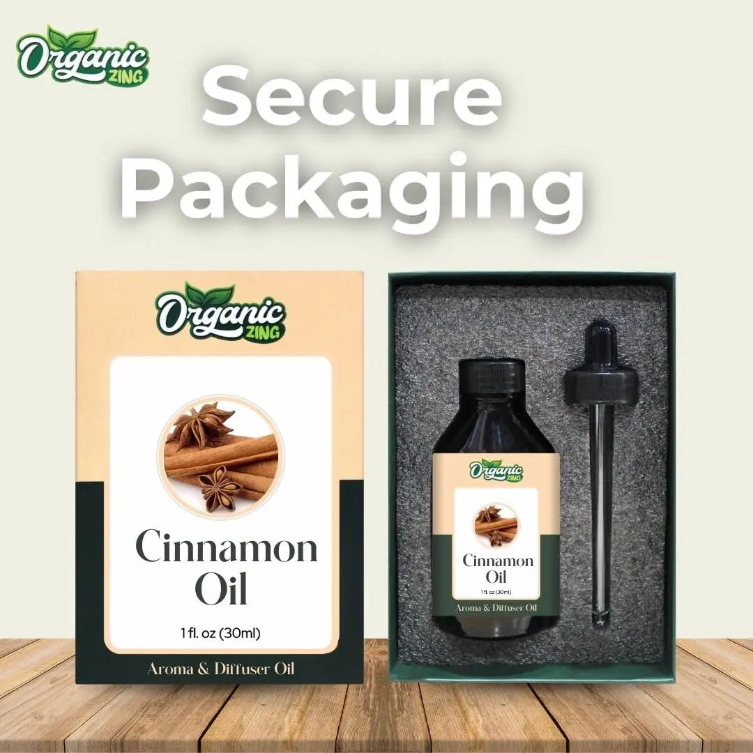 Organic Zing Cinnamon Aroma & Diffuser Oil for DIY Candle & Soap Making - Oil - 30 ml ORGANIC ZING Au supplements