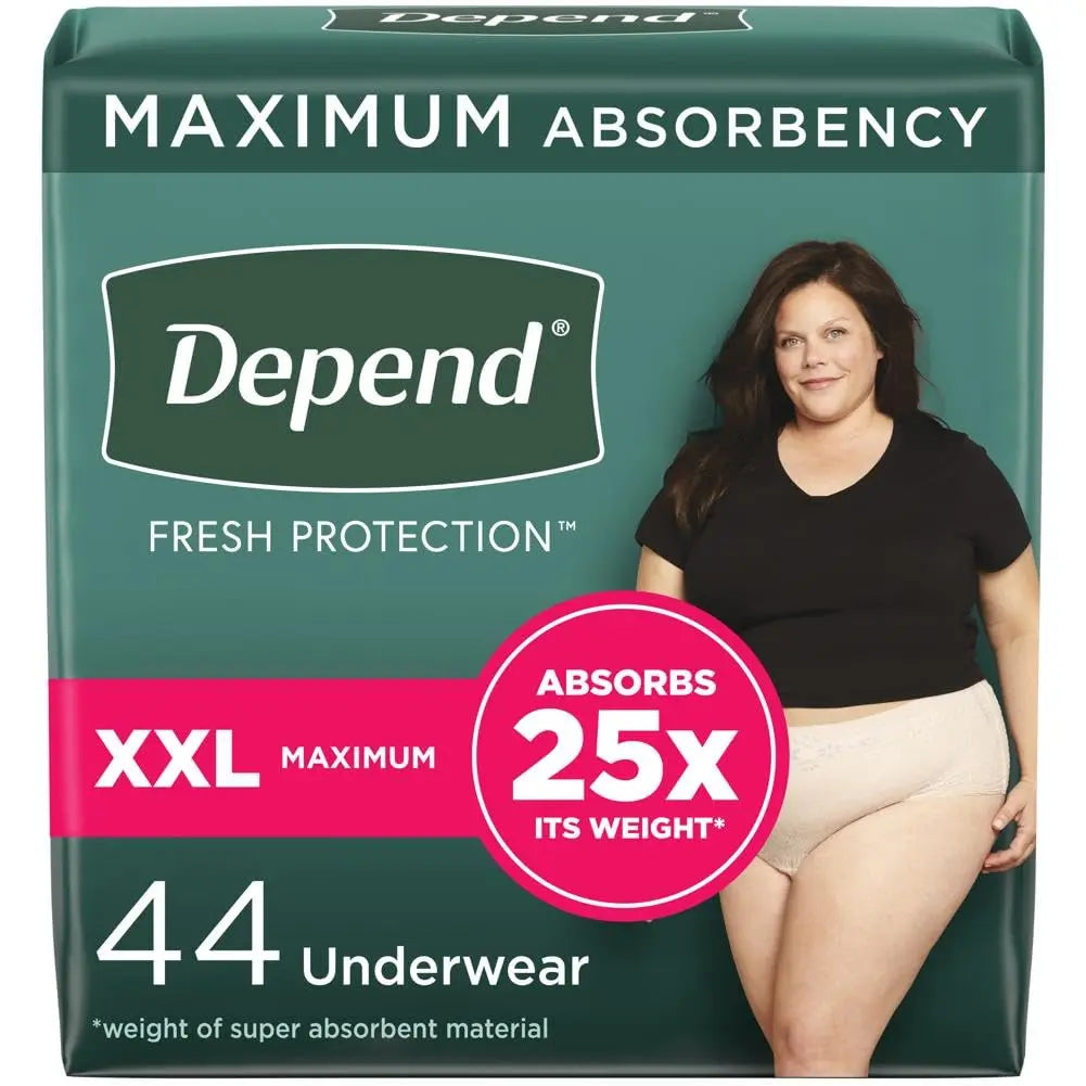 Depend Fresh Protection Adult Incontinence Underwear for Women Depend Au supplements