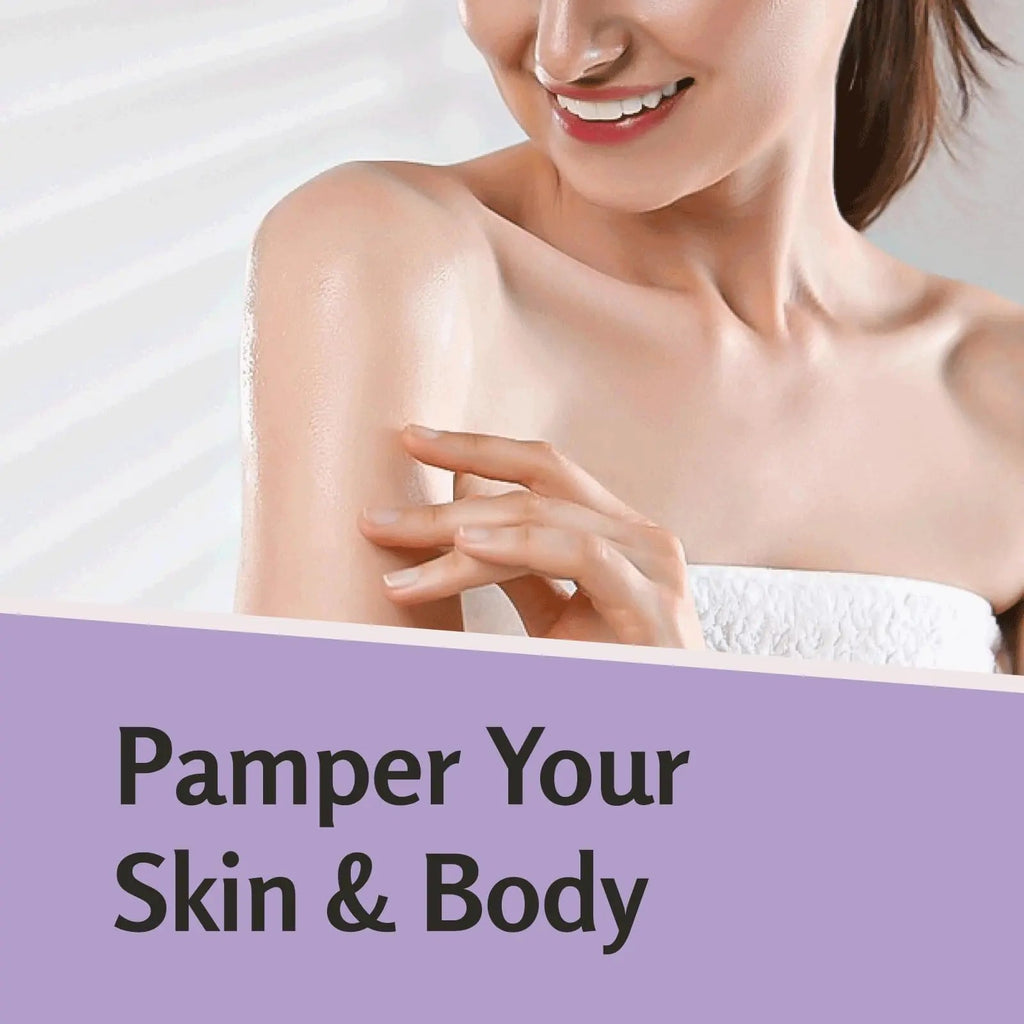 Lavender Massage Oil with Collagen and Stem Cells - Skin Tightening Massage Oil for Mass M3 Naturals Au supplements