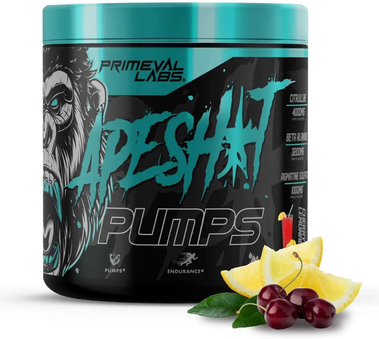 Primeval Labs Ape Pumps Natural Pre Workout Powder | Caffeine Free Preworkout Primeval Labs Au supplements