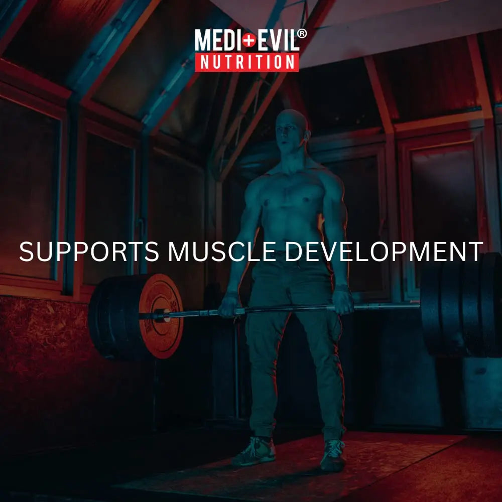 Medi-Evil Nutrition Whey Dynamic Protein, Triple Chocolate Flavour, 600g, 20 Servings Medi-Evil Au supplements
