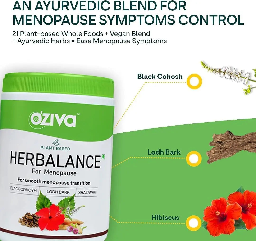 NACHT Plant Based HerBalance Menopause Relief Drink (with Black Cohosh, Lodh Bark & Licorice) NACHT Au supplements