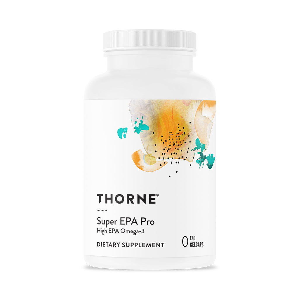 THORNE - Super EPA Pro - Omega-3 Fish Oil Supplement with EPA & DHA from Sustainably Sourced Cold-Water Fish - Promotes Blood Lipid Support* - Third-Party Certified