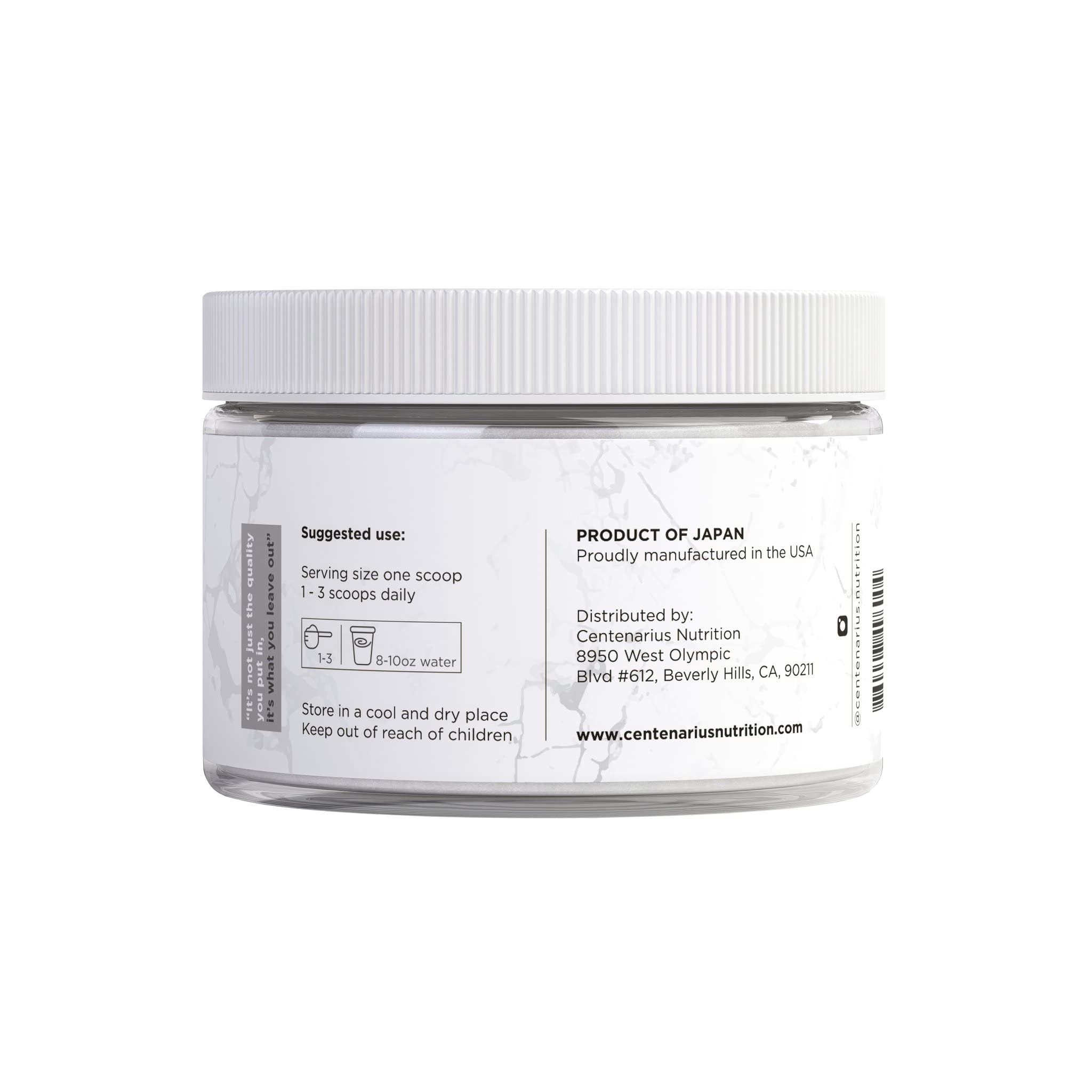 Premium Glycine Powder 250g | Amino Acids Supplement for Post Workout Muscle Recovery, Digestion, Sleep Aid + More - Vegan, Additive-Free