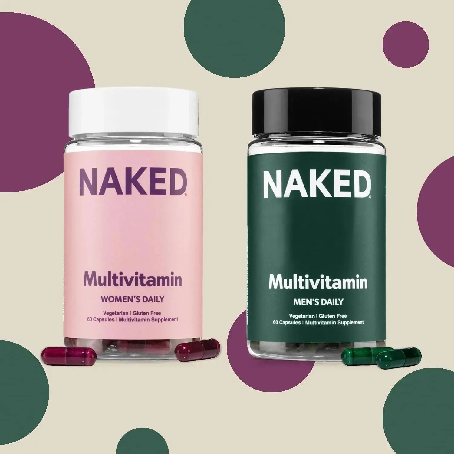 NAKED Nutrition Women's Multi - Daily Multivitamin - Vitamins A, C, E, Selenium, Zinc, Fruit and Super Green Extracts, to Boost Immune Support NAKED Au supplements