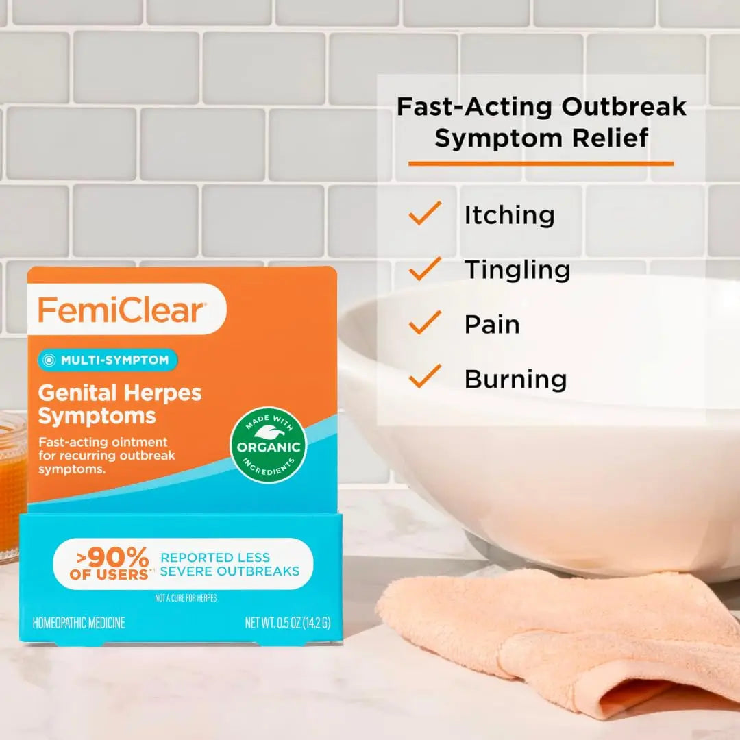 FemiClear for Genital Herpes Symptoms, Multi-Symptom - Effective Intimate Relief FemiClear Au supplements