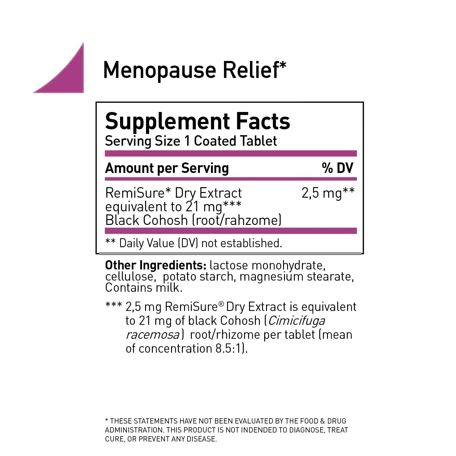 Remifemin - Menopause Symptoms Relief - Clinically Proven Ingredients - Menopause Supplements Remifemin Au supplements