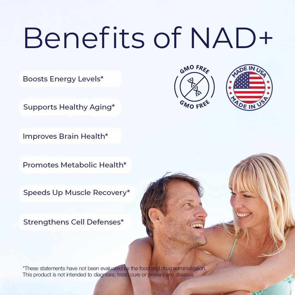 NAD+ Supplement 1000 mg High Absorption – Supports Energy, Cellular Health, Brain Function, and Healthy Aging – Pure NAD Formula with 60 Capsules ATEMPO NATURAL LIFESTYLE Au supplements