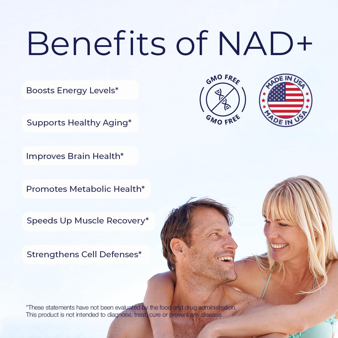 NAD+ Supplement 1000 mg High Absorption – Supports Energy, Cellular Health, Brain Function, and Healthy Aging – Pure NAD Formula with 60 Capsules ATEMPO NATURAL LIFESTYLE Au supplements