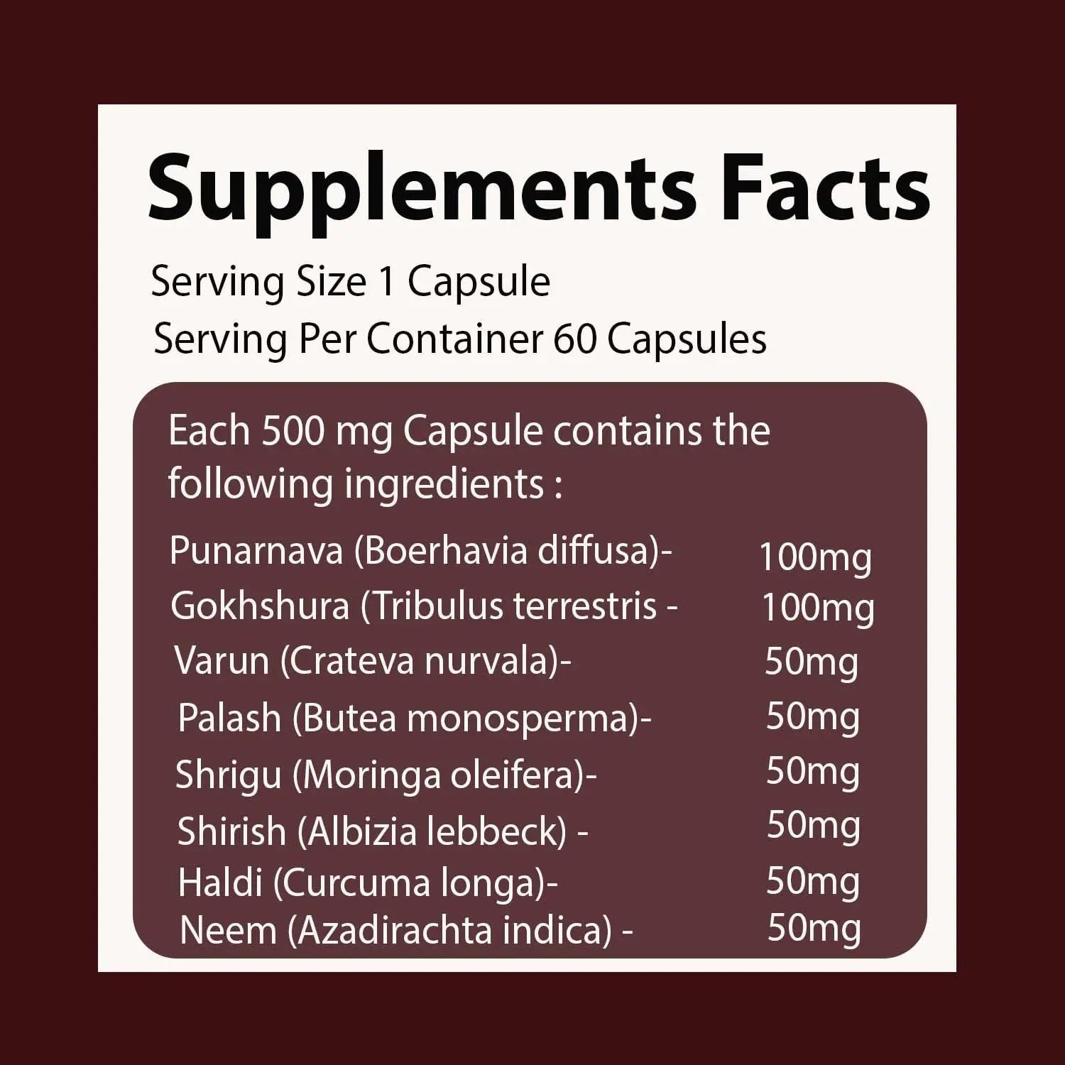 VEDIKROOTS UroEase | Ayurvedic Herbal Supplement for Kidney Health & Uric Acid Levels | Supports Urinary Tract Health | 60 Veg Capsules VEDIKROOTS Au supplements
