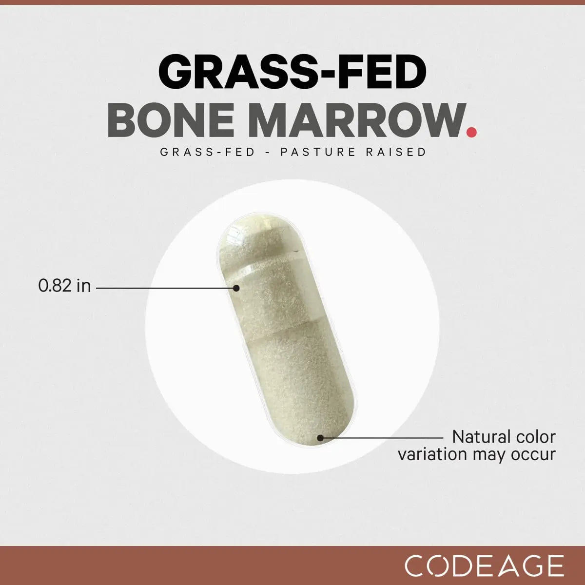 Codeage Grass Fed Bone Marrow, Full Spectrum Whole Bone Extract Codeage Au supplements