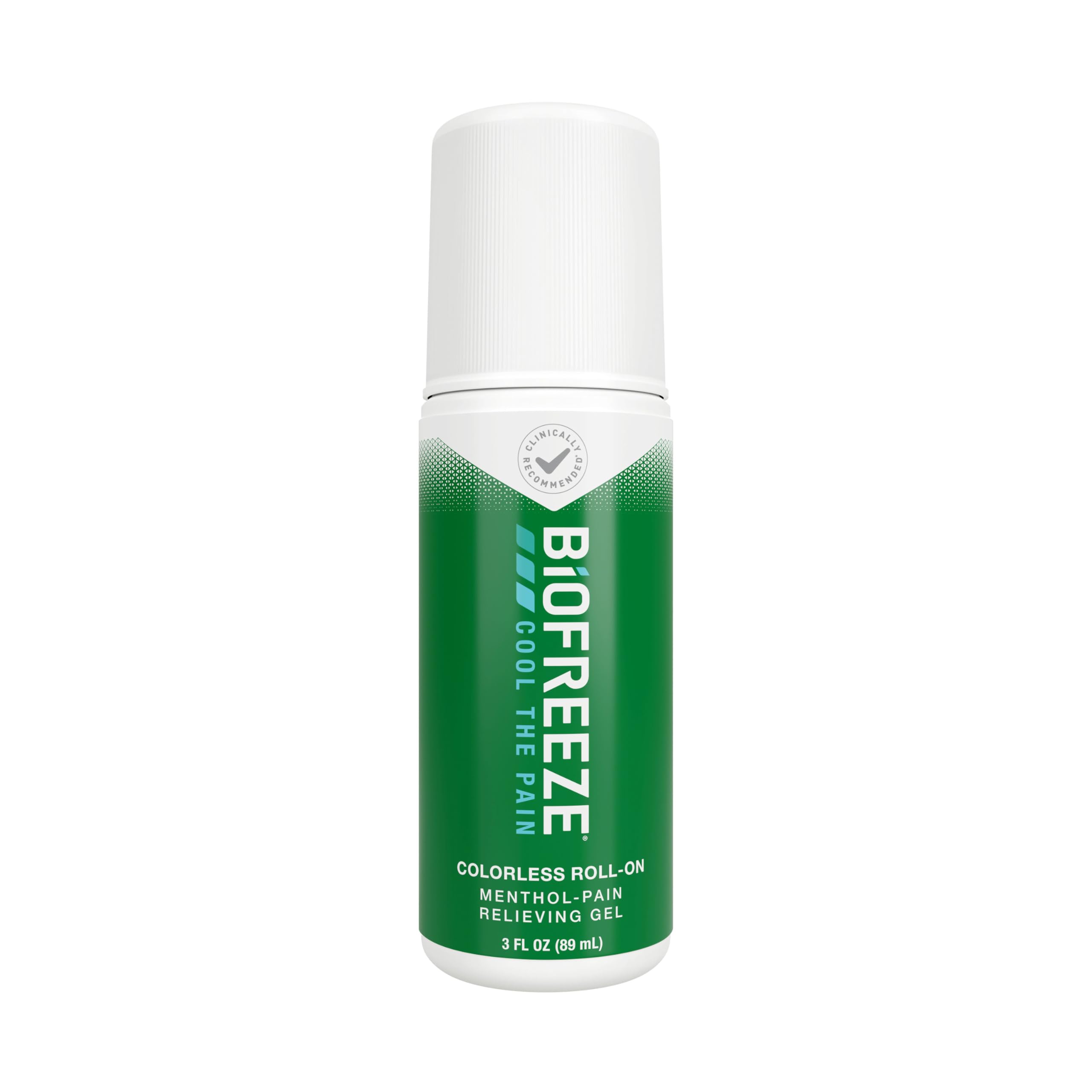 Biofreeze Roll-On Pain-Relieving Gel 3 FL OZ, Colorless Topical Pain Reliever For Muscles And Joints From Arthritis, Backache, Strains, Bruises, & Sprains Biofreeze Au supplements
