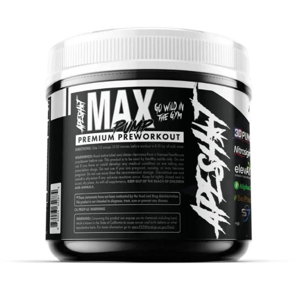 Primeval Labs ApeSh*t Max Pump Premium Pre-Workout | Muscle Pump & Vascularity Primeval Labs Au supplements