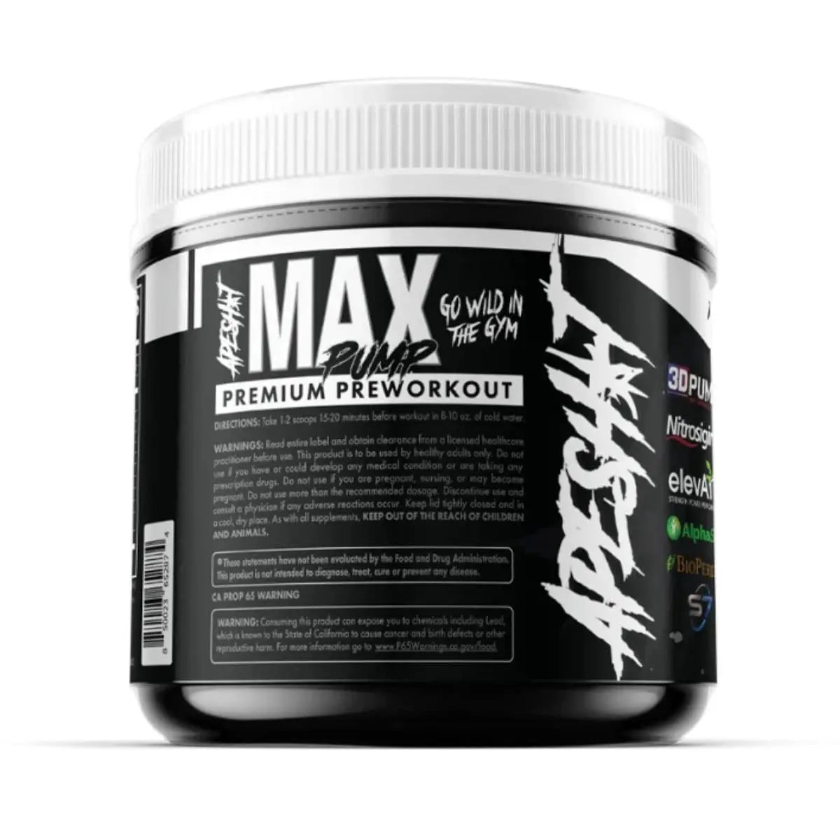 Primeval Labs ApeSh*t Max Pump Premium Pre-Workout | Muscle Pump & Vascularity Primeval Labs Au supplements