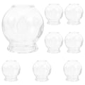 Healvian 8pcs Glass Fire Chinese Acupoint Cupping Glass Cupping Device Body Care Cupping Suction Healvian Au supplements