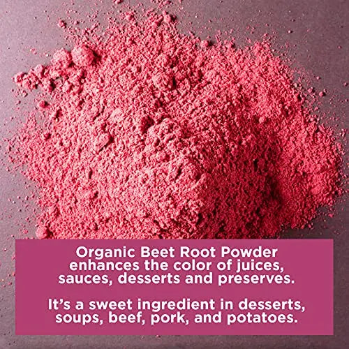 HQOExpress Organic Beetroot Powder - Organic Superfood - Nitric Oxide Booster - Non HQO HIGH QUALITY ORGANICS Au supplements