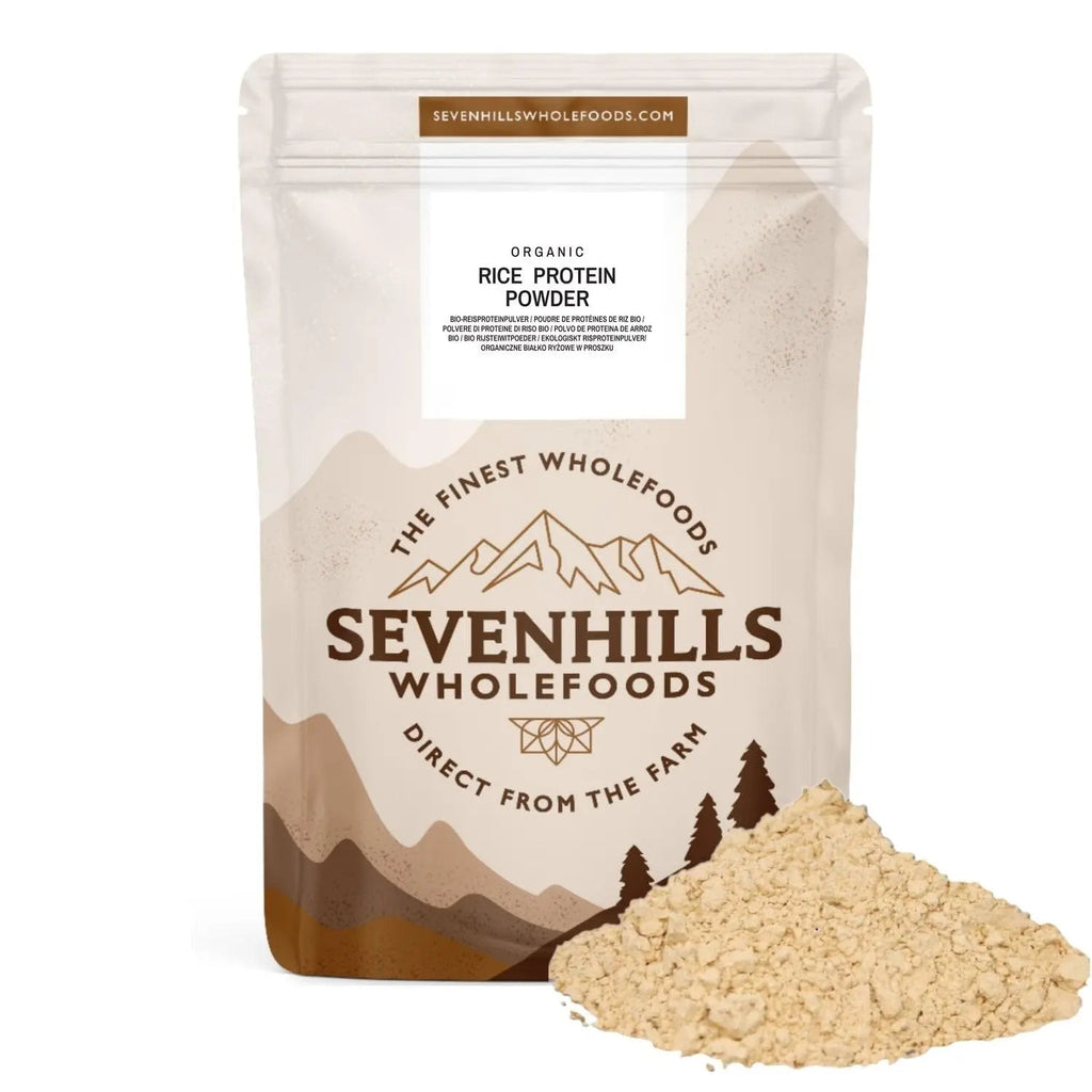 Sevenhills Wholefoods Organic Rice Protein Powder 500g Sevenhills Wholefoods Au supplements