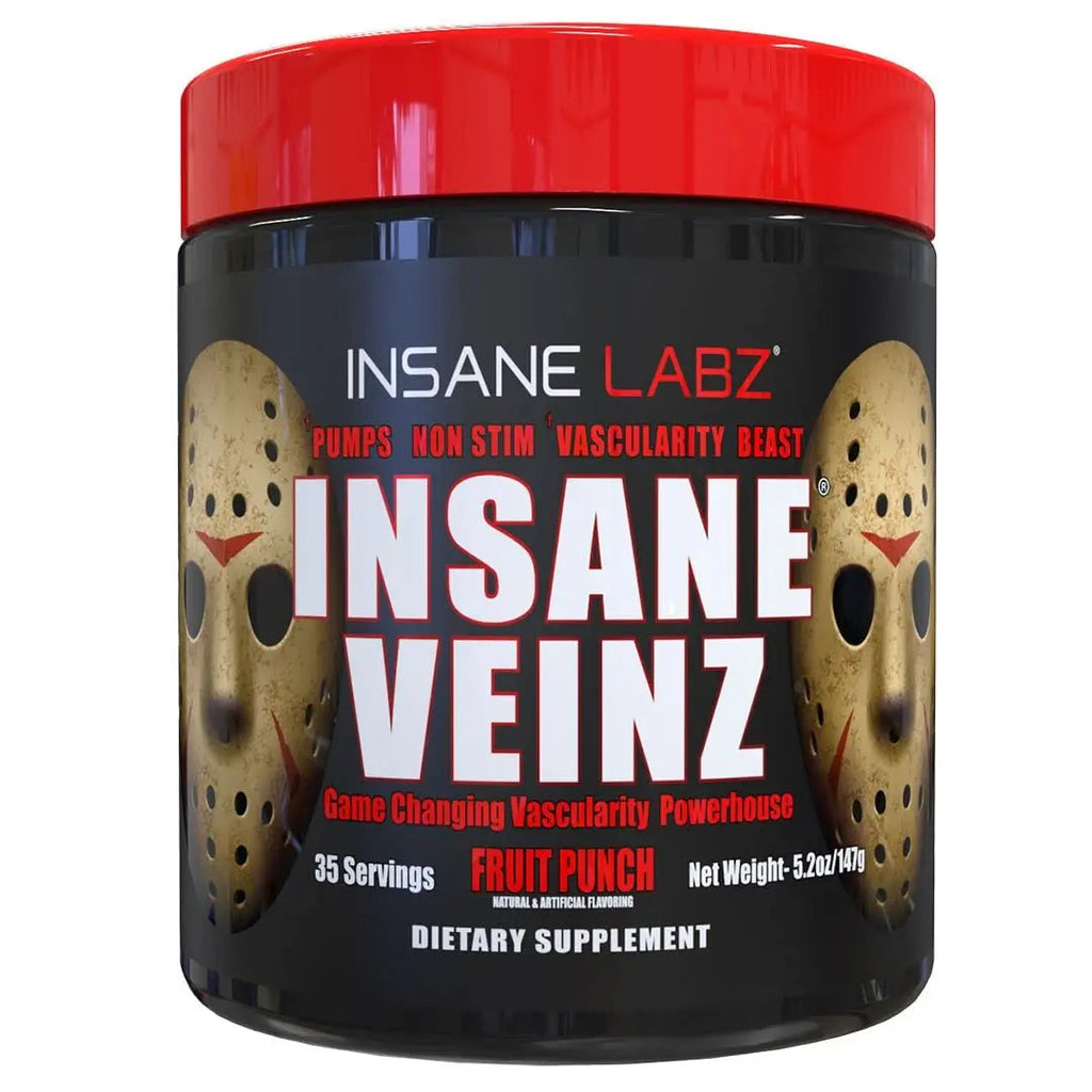 Psychotic, and Insane Veinz, Pre Workout Stack (Fruit Punch) Insane Labz Au supplements